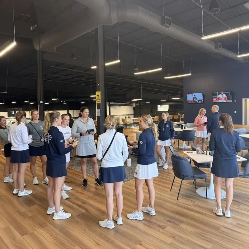 Team event in the Smashers lobby